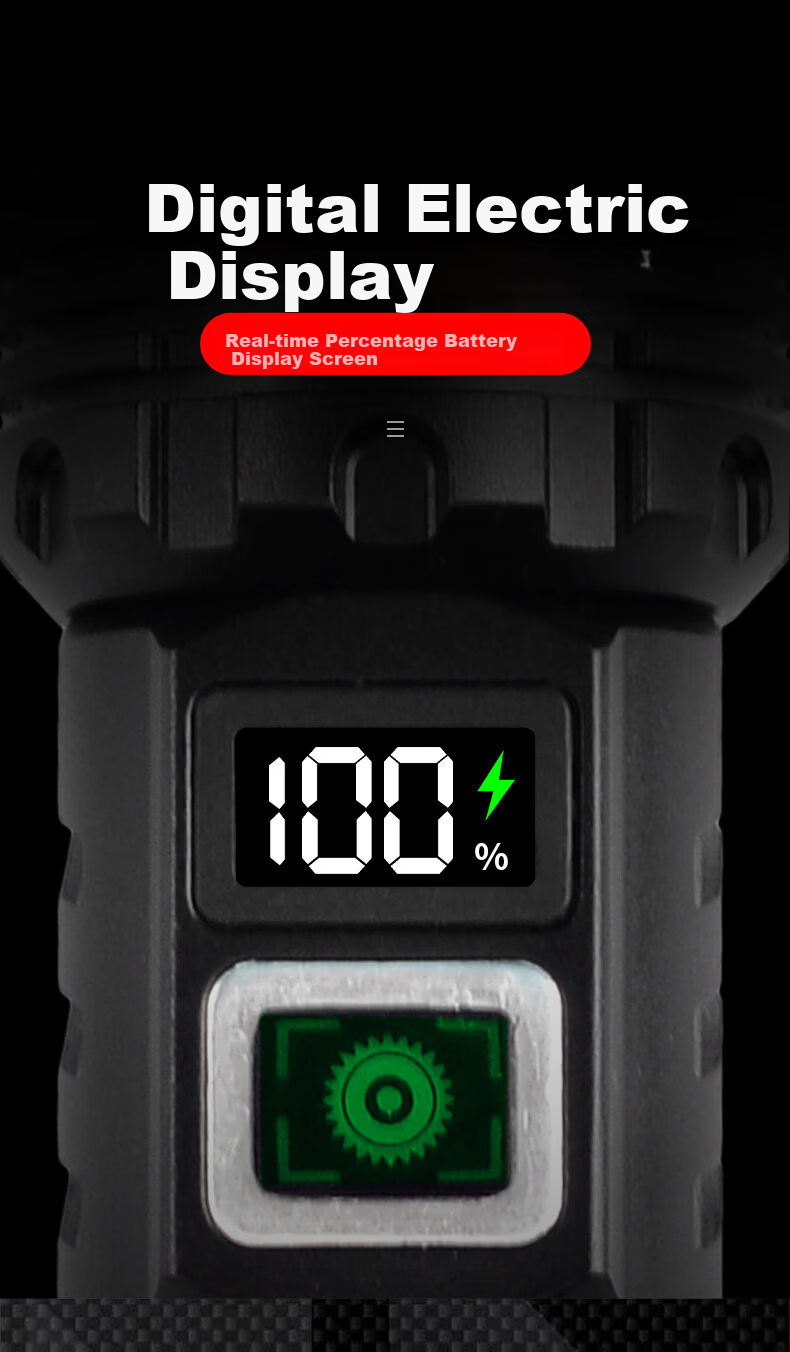 MAX LOAD Magnetic Rechargeable Mini Portable High Brightness Outdoor Flashlight with Side Light Multifunctional Work Repair Torch 15