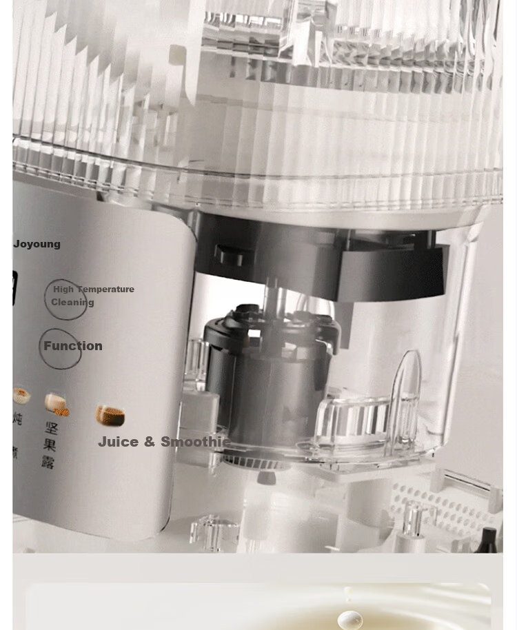 Joyoung Household Quiet High-Speed Blender Noise-Reducing Juicer Food Processor Multigrain Soy Milk Maker L15-P507 8
