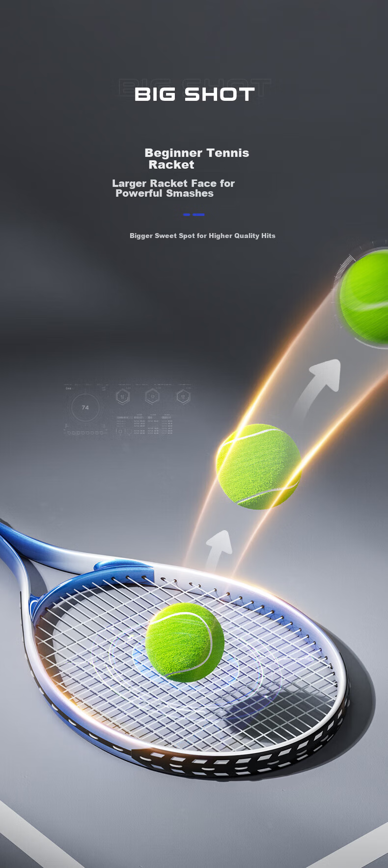 Murcia Tennis Trainer Single Player Rebound Band String Tennis Racket Parent-Child Automatic Rope Fixed Kids Solo Practice Toy 3