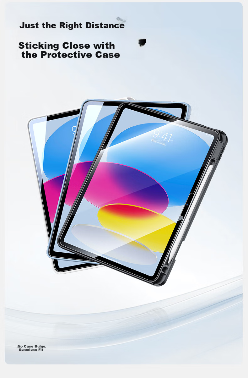 Shanmo iPad Pro 11-inch M5 Chip Tempered Glass Screen Protector Dust-Free Installation for 2024/2025 Apple Tablet HD Film 14