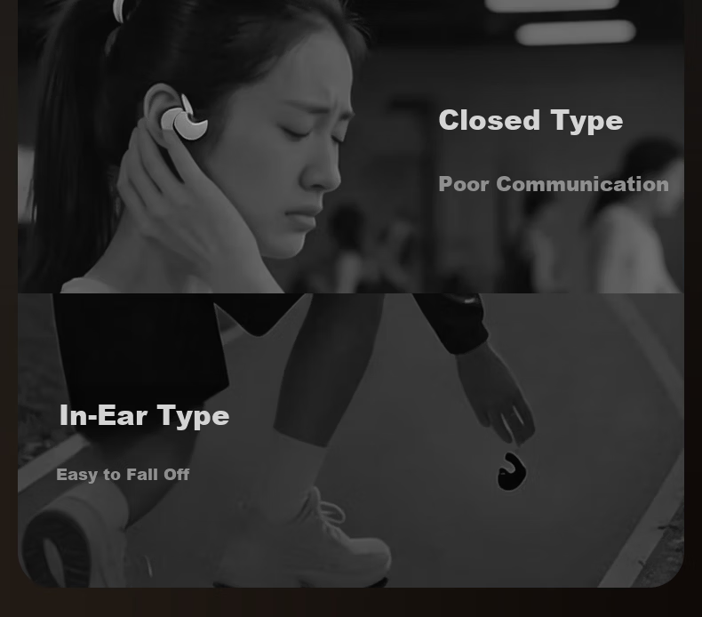 Zhiguozhe [2026 Latest Model | Berlin Sound] Bluetooth Clip-On Earphones Long Battery Life Wireless Sports Non-Bone Conduction Ear-Friendly Pain-Free Long-Lasting Wear 9
