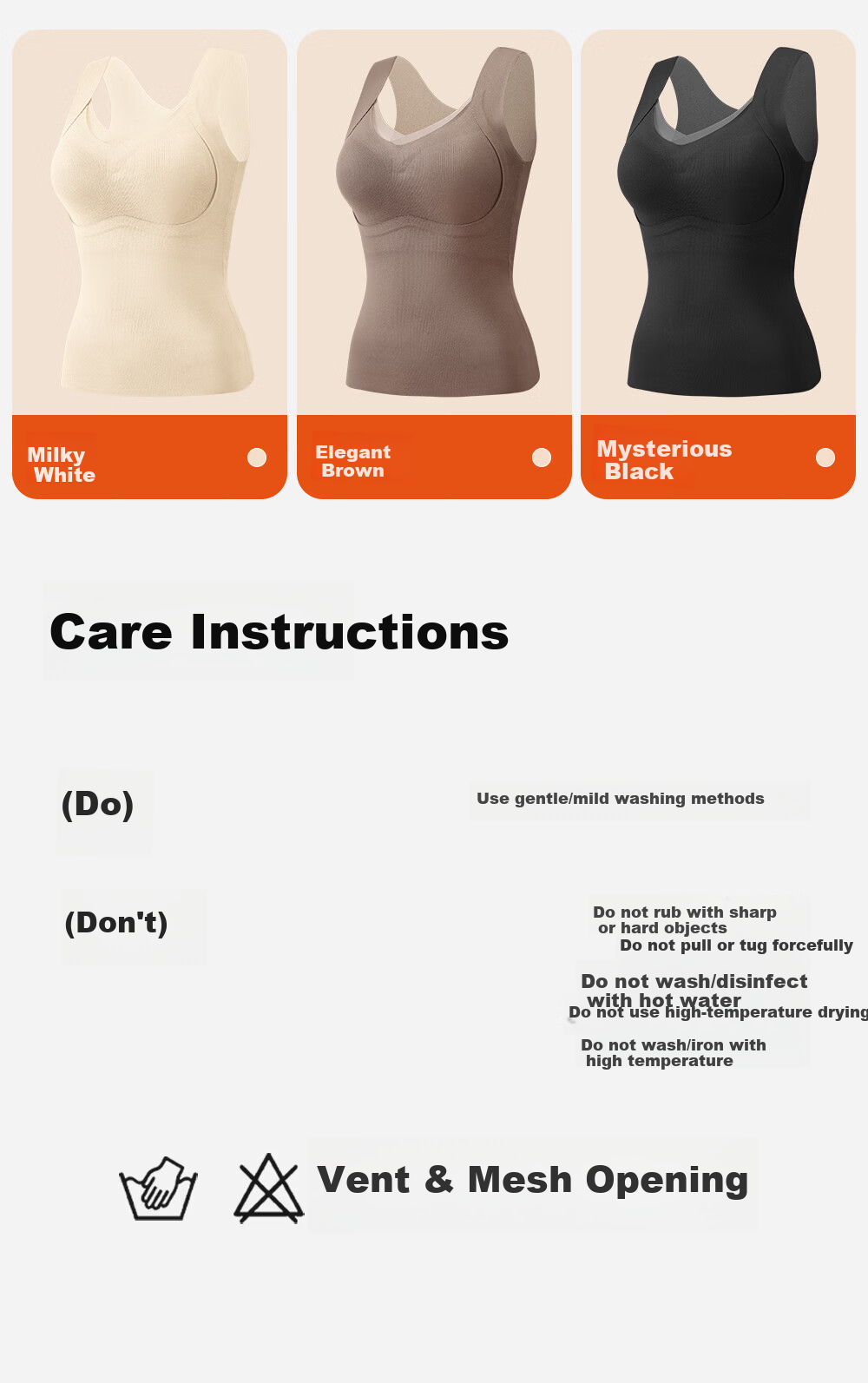 Urban Beauty [Wool and Silk] Women's Thermal Vest with Chest Pad Basic Thermal Underwear for Women 2025 New Arrival 10