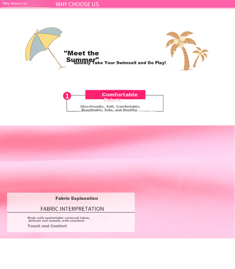 Youyou Children's Swimsuit Girls One-Piece Skirt Style Large Kids Swimwear Student Girl Swimwear 37202 Pink 3XL 5
