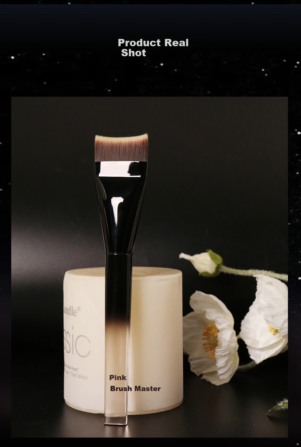 Painter D69 Curved Foundation Brush Ultra-Thin Wide Quick Makeup Streak-Free Beginner Makeup Brush 12