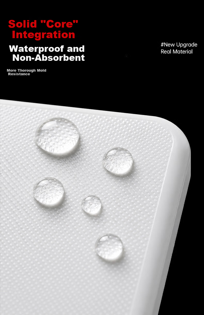 ASD Antibacterial and Mildew-Resistant Household Cutting Board Food-Grade Plastic Double-Sided Thickened PE Chopping Board for Fruits and Vegetables 7