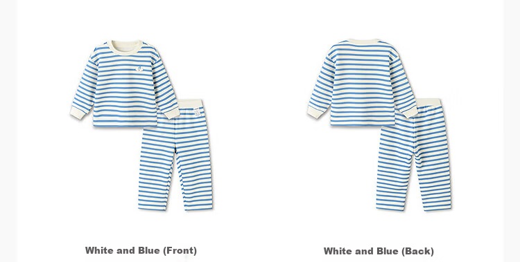 Balabala Kids Children's Homewear Set Boys 2026 New Spring Autumn Fleece Pajamas Warm Sleepwear Pants 21