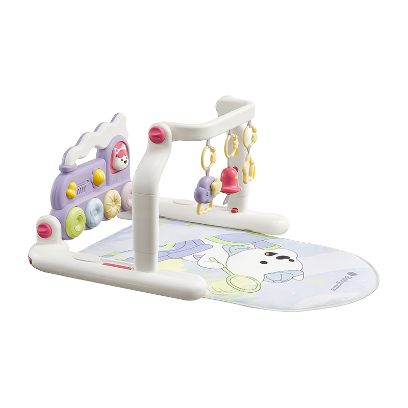 Babycare Baby Gym Frame Foot Piano Walker Newborn Gift Box Baby Soothing Toy Star Catcher Train