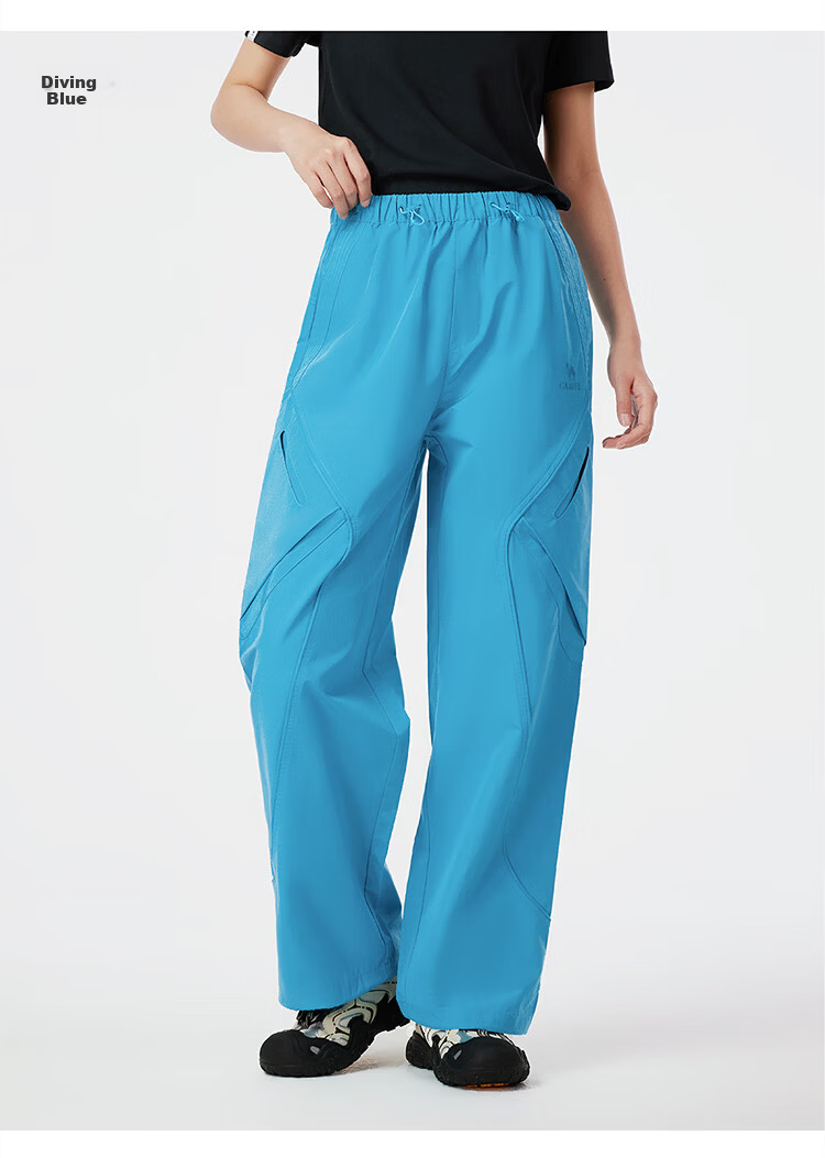 CAMEL [Wang Junkai Edition] Outdoor Casual Pants for Women 2026 Spring New Breathable Straight-Leg Casual Pants for Men 5028 19