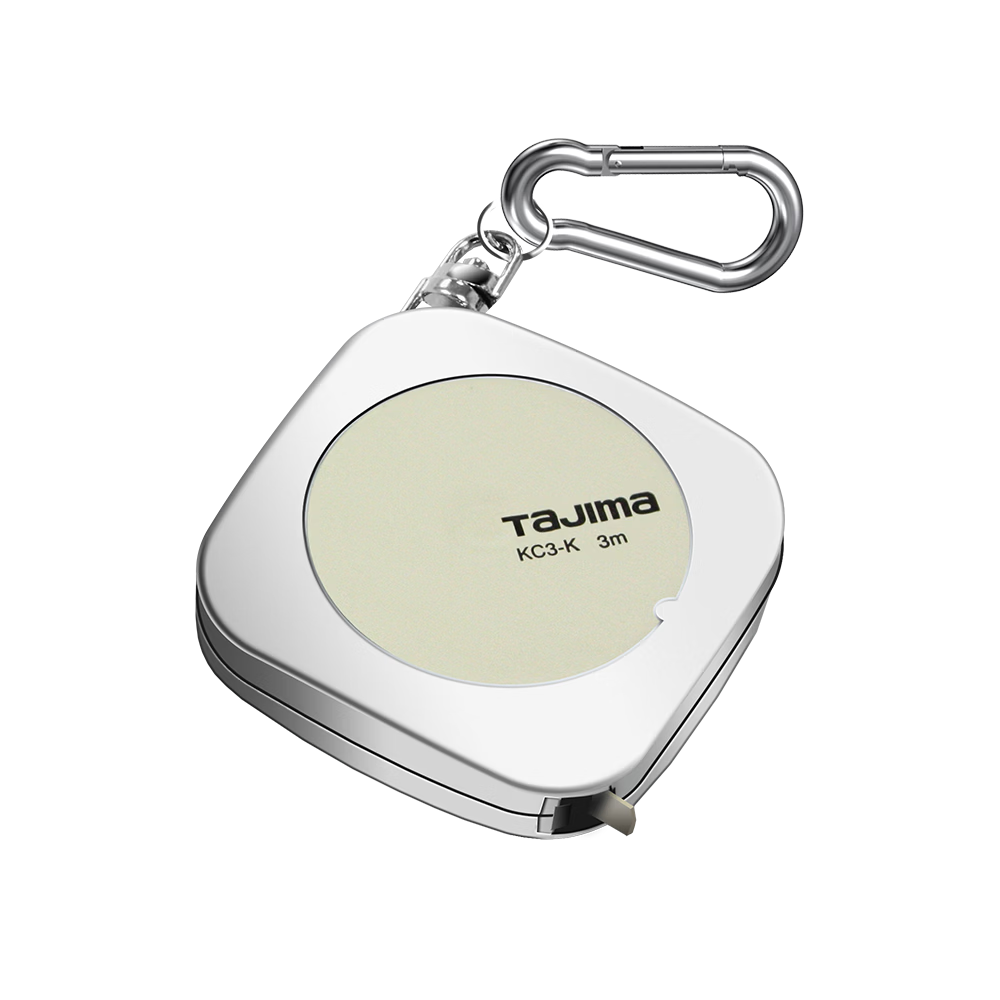 TAJIMA Mountaineering Ring Tape Measure with 3-Meter Long Handle, Mini Measuring Tape 1001-1669