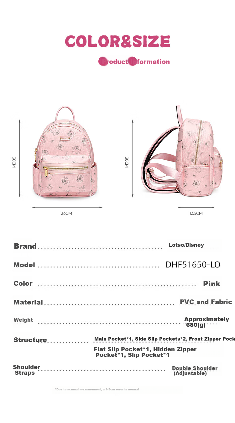 Mascot Disney Cartoon Backpack for Women Large Capacity Commuter Bag Birthday Gift 2026 New Model 5