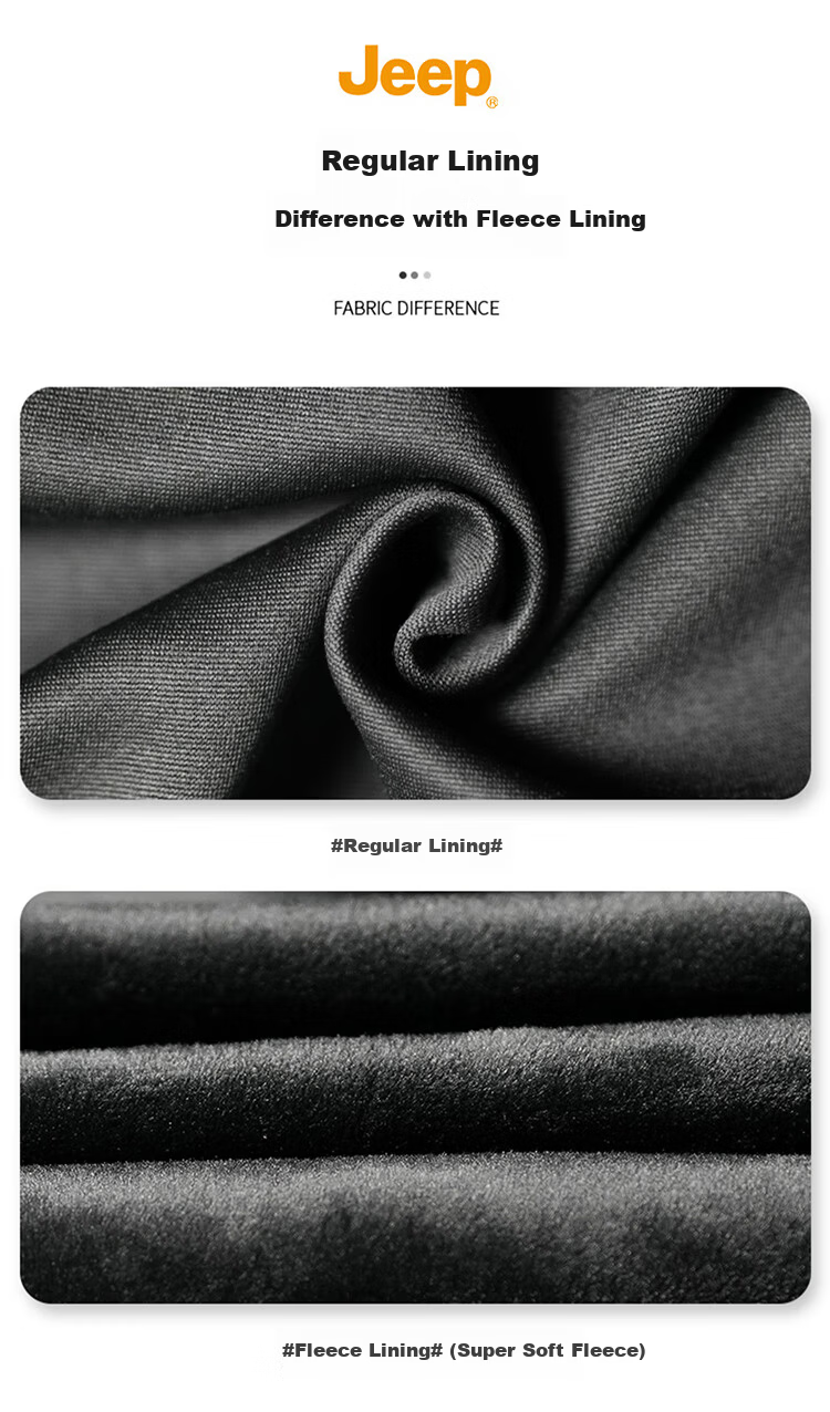 JEEP Men's Sweatshirt, Loose-Fitting Trendy Heavyweight Base Layer, Casual Top for Spring And Autumn, Black, 2XL 12