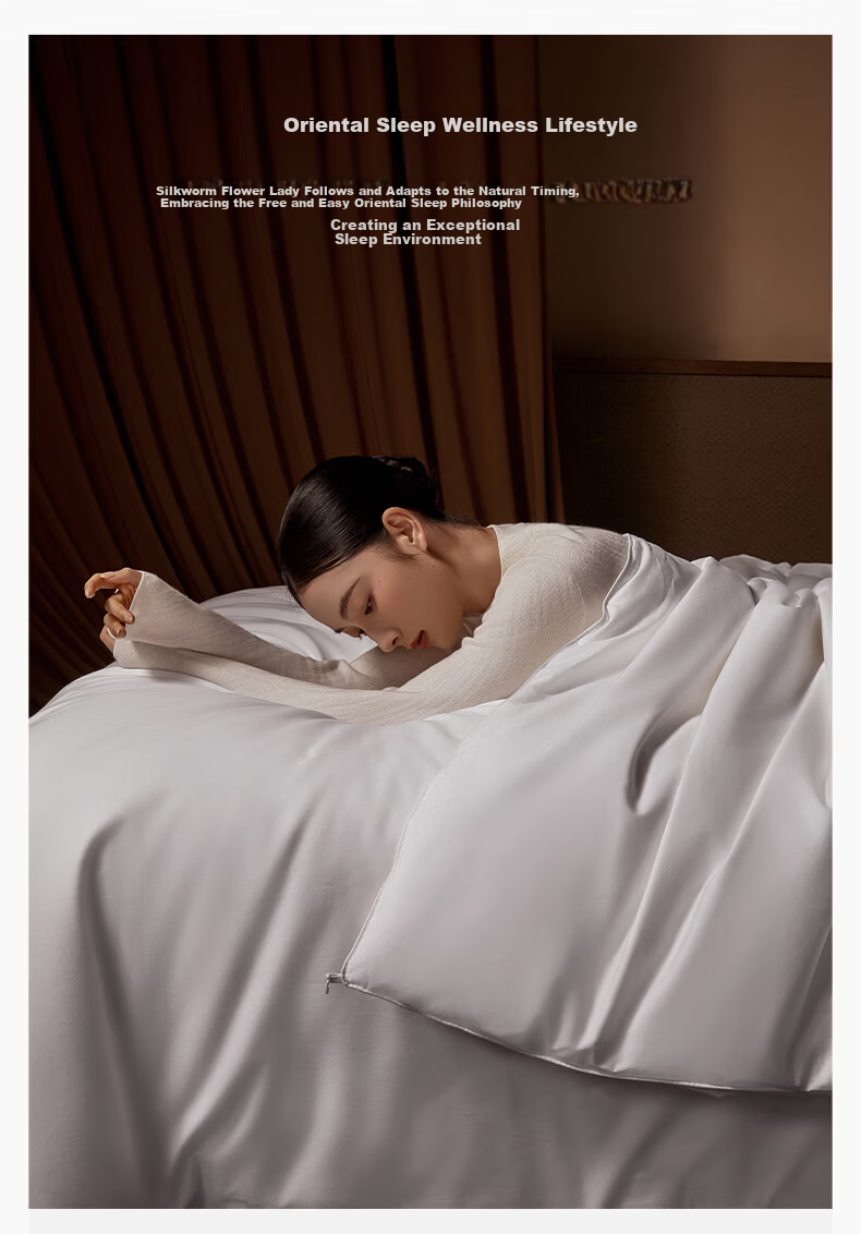Silk Flower Empress [Silk Road Legend] 100% Mulberry Silk Quilt Summer Lightweight Quilt Core Silk Weight 1 Jin 200*230cm [White] 4