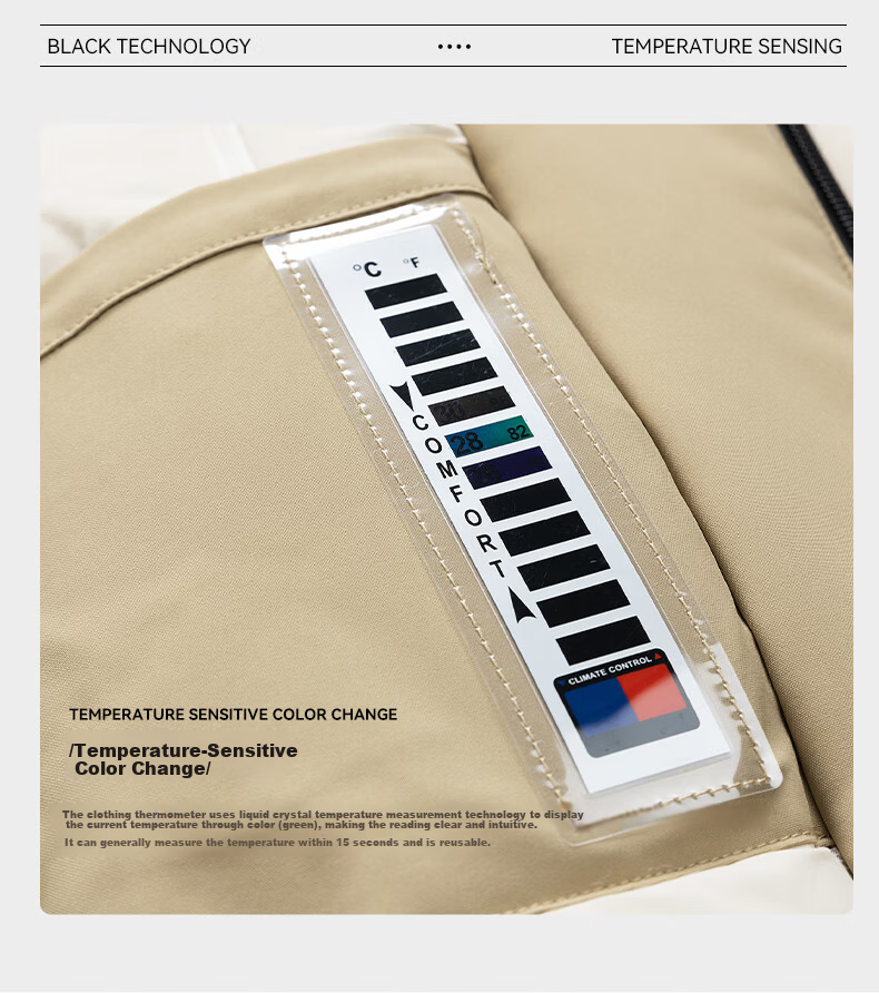JEEP Men's Casual Thickened Warm Cotton Padded Jacket Winter 2025 New Graphene Windproof Cotton Coat 2