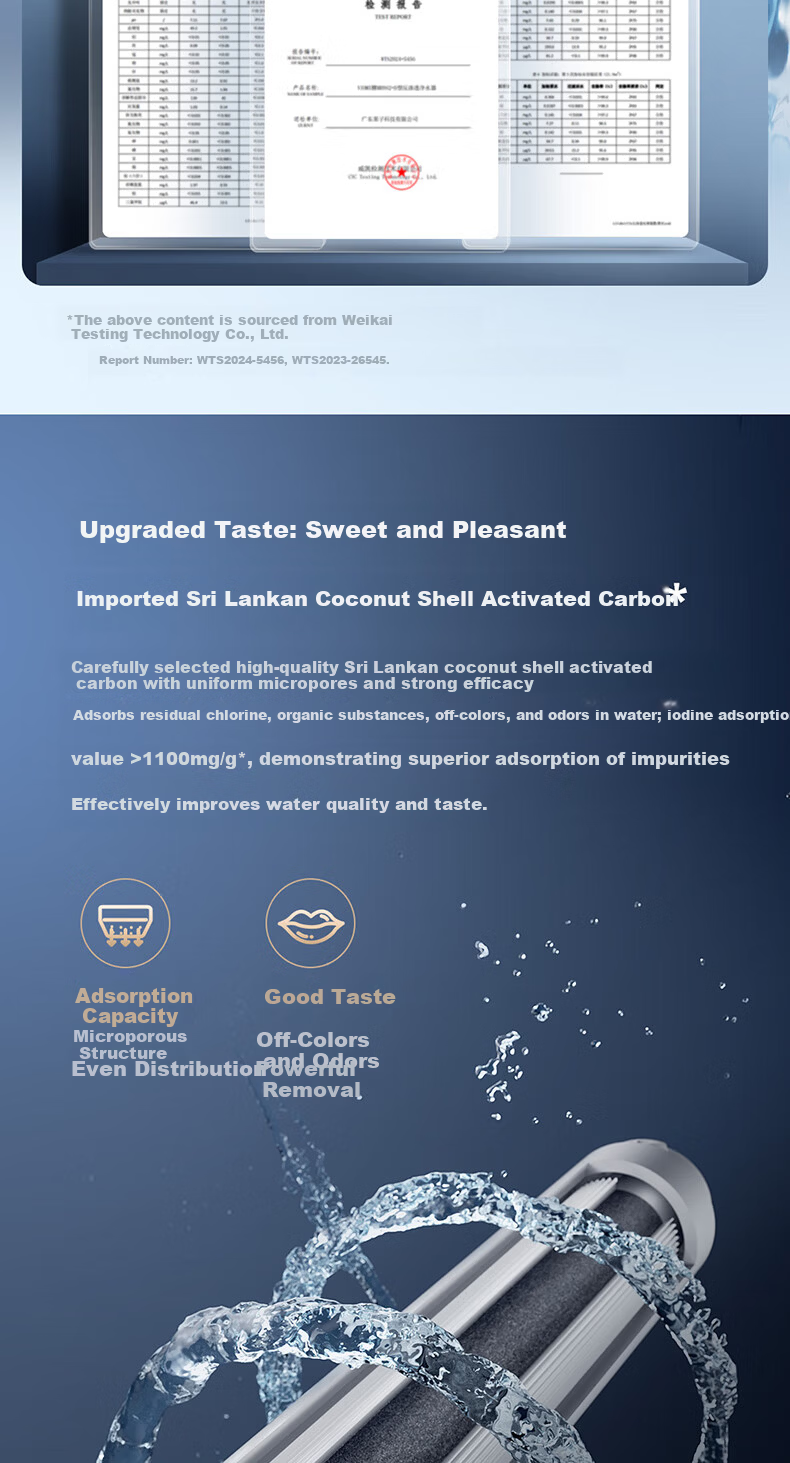 VIOMI Xiaojinglong 3Max 1000G Under-Sink Water Purifier 6-Year Long-Lasting RO Membrane Reverse Osmosis Household High Flow Zero Wastewater Scale Prevention Baby Direct Drinking Water Filter VR1032 8