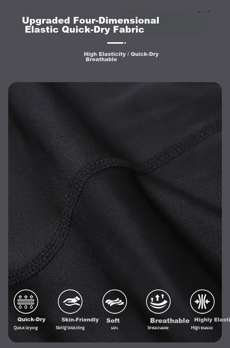 BURUITE Women's Yoga Sports Set Autumn Winter Running Fitness Badminton Cycling Tight Training Quick-Dry Slim Long Sleeve 6