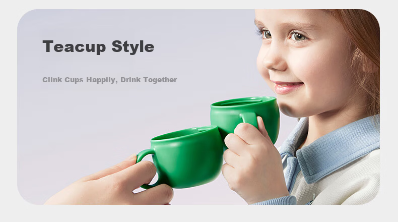 Babycare Little Monster Hug Three-Use Children's Insulated Water Bottle Straw Sippy Cup 316 Stainless Steel School Use 11