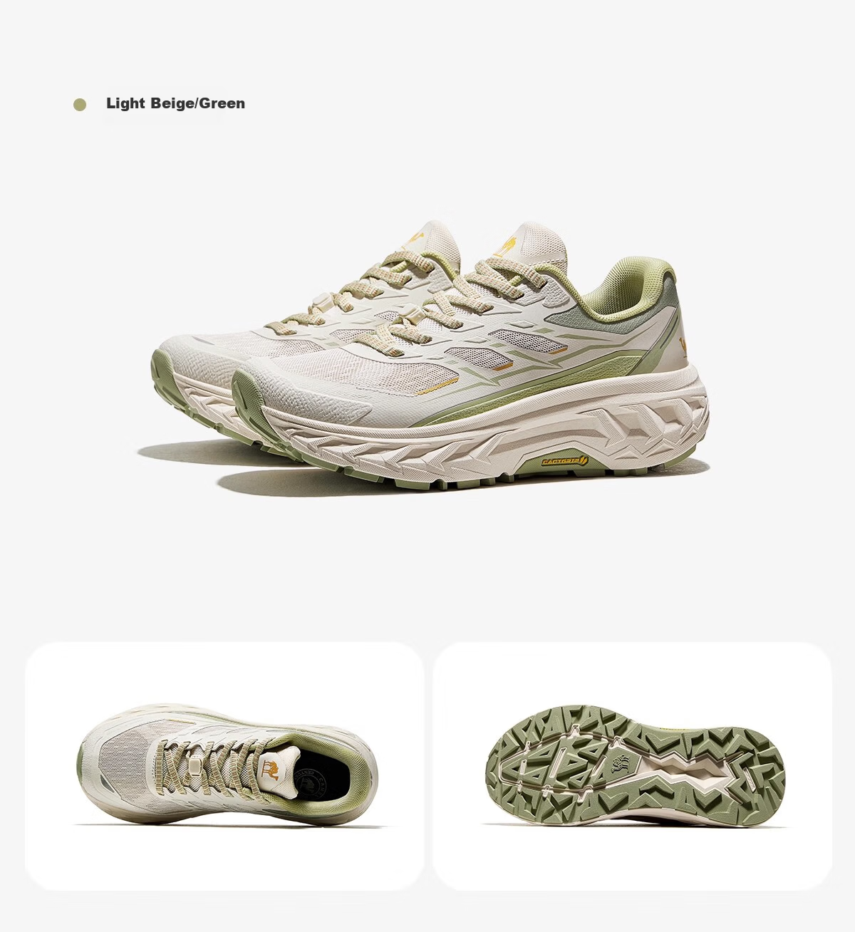 CAMEL [Wang Junkai Edition - Mountain Shadow] Off-Road Running Shoes Unisex Professional Outdoor Sports Cushioning Running Hiking Shoes 20
