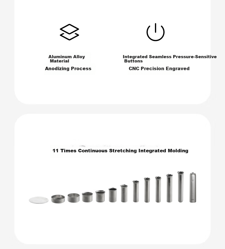 Laifen Second Generation Electric Sonic Toothbrush i2 Aluminum Alloy Edition Laifen Cleaning and Gum Care Adult Toothbrush Upgraded Silver Couple Gift for Boyfriend/Girlfriend Birthday Goddess Festiva 5