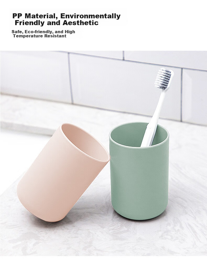 Xingfang 304 Stainless Steel Mouthwash Cup, Double-Layer Insulated Toothbrush Holder, Tooth Mug for Students And Couples, Home Use 2