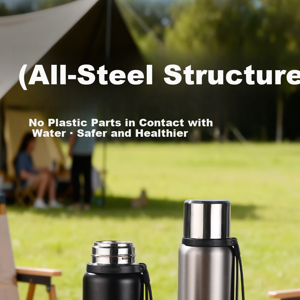 Fuguang 316L Stainless Steel Insulated Water Bottle Large Capacity Thermal Cup Full Steel Tea Separation Outdoor Men's Cup 1