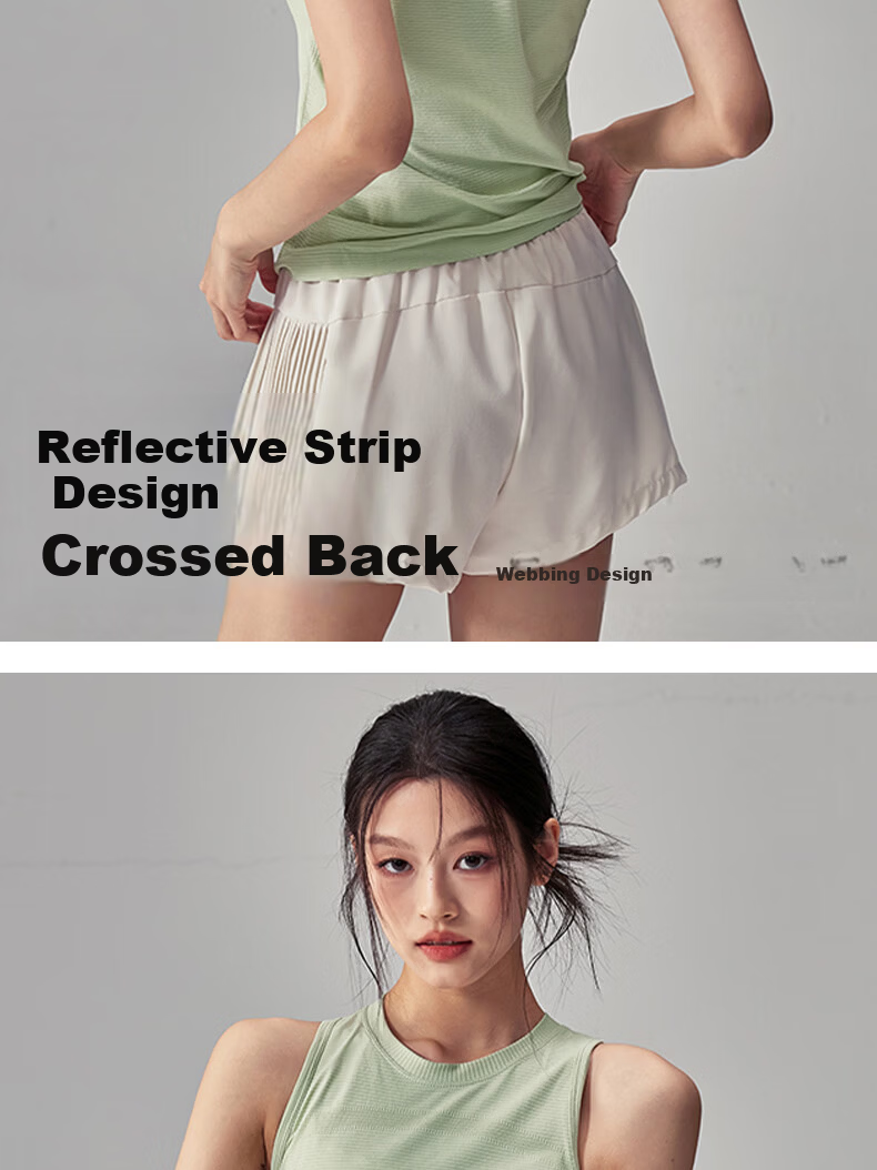 Women's Free Style Sports Vest Summer New Quick-Dry Sleeveless Yoga T-Shirt Pilates Outdoor Running Fitness Cover-Up 5