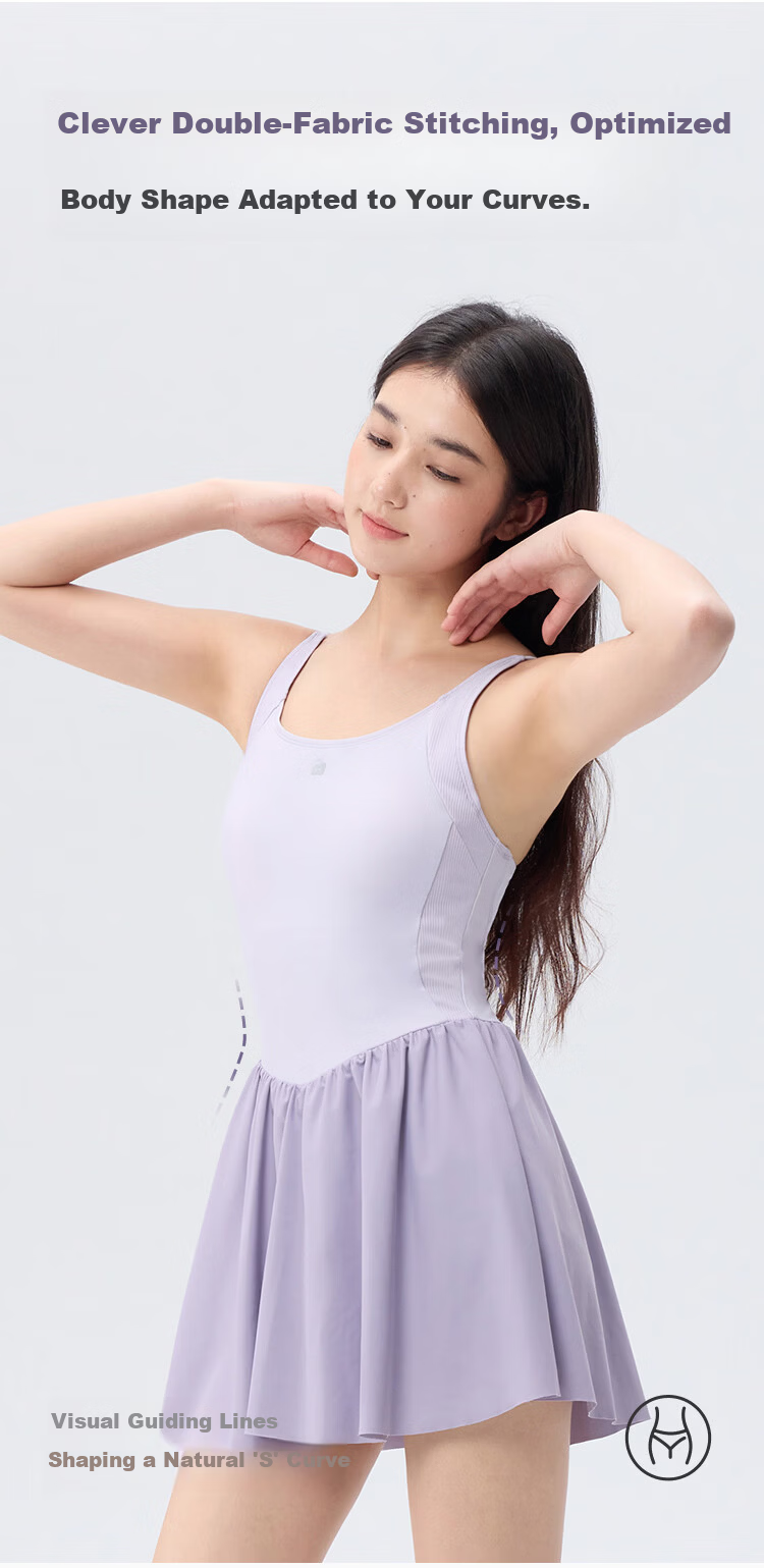 Keep Women's Sleeveless One-Piece Swimsuit Fashion Slim Fit Stretch Hot Spring Swimwear 108 Black S 1