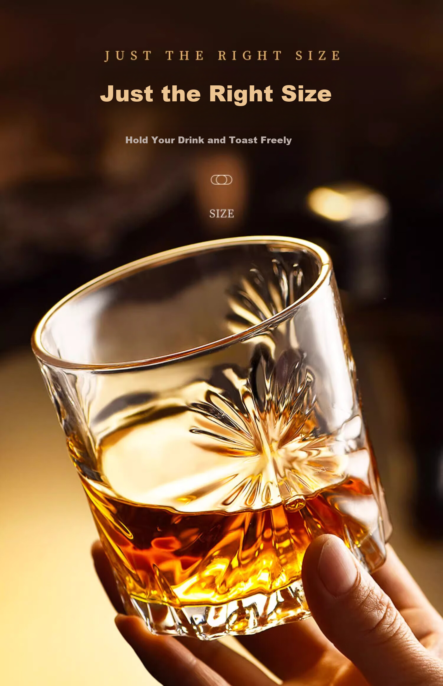 Eight Thousand Lines High-Value Whiskey Glass Set Home Glass Water Cup Set European Style Carved Wine Glass Set 8