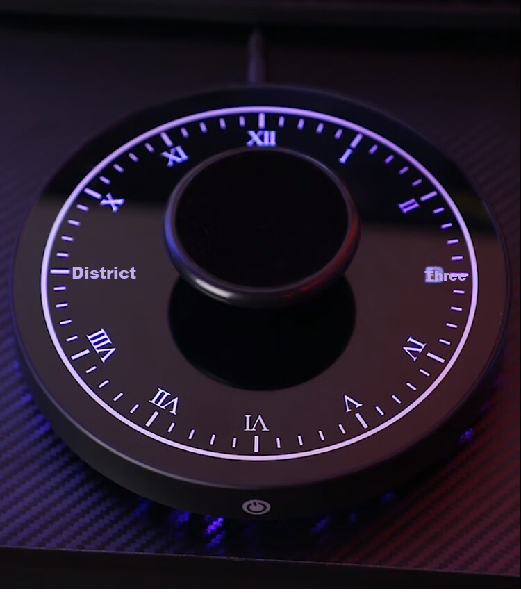 Hengyi Magnetic Levitation Display Stand Tray Bluetooth Playback Toy Model Magic Circle Light Base New Year Gift 12