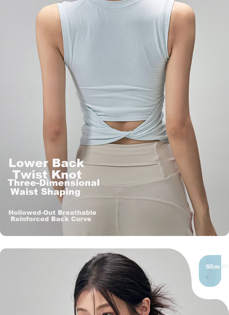 XUEXIMAN Padded Yoga Tank Top New Spring Summer Shockproof Sports Bra Fitness Pilates Training Shirt Outerwear 7