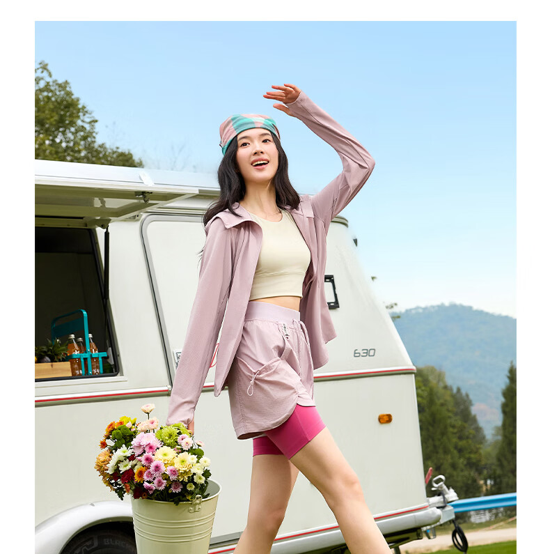 361° Women's Summer Sunscreen Jacket New Sports UV Protection UPF100+ Outdoor Coat 662624608D-7 36