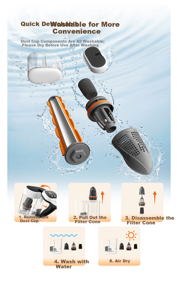 UWANT Small Bag Mite Removal Vacuum Cleaner with Self Dust Collection, 60 Days No Dust Emptying, High-Temperature Sterilization, 3-in-1 Home Mite Removal Bed Vacuum Cleaner, 618 Price Guarantee 13