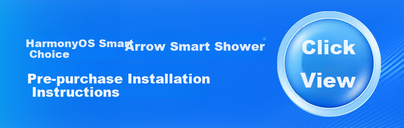ARROW HarmonyOS Smart Thermostatic Shower Head HM-S01ZCP-GGW 1
