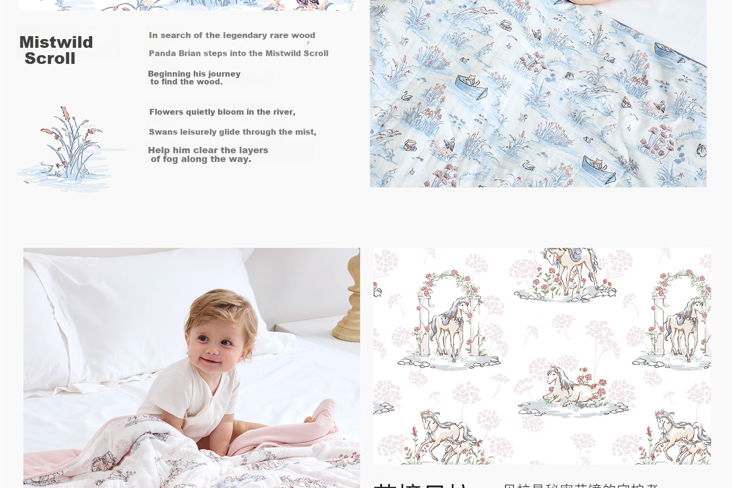 DOMIAMIA Baby Quilt Four Seasons Universal Baby Blanket Newborn Autumn Winter Warm Wool Sleep Quilt Gift Box 120*150 32