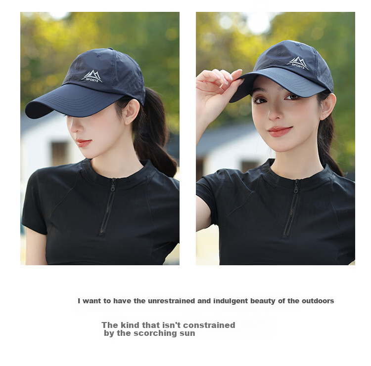 Miiow Women's Ultra-Thin Summer Mesh Breathable Sunshade Baseball Cap Outdoor Sports Hat White 22