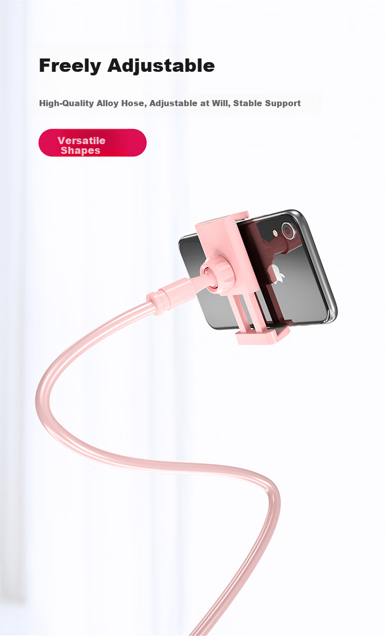LINGCHEN Phone Stand Bedside IPad Tablet Lazy Holder Bed Clamp Desktop Live Streaming Binge-Watching Multifunctional 360° Adjustable Support Stand Suitable for Apple And Android Phones 3