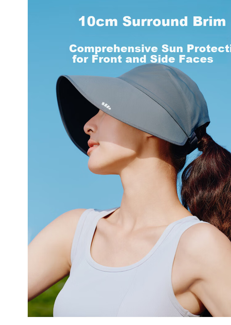 Beneunder Winter Sun Protection Hat with Magnetic Face Mask, Bucket Hat for Men and Women, Black 31