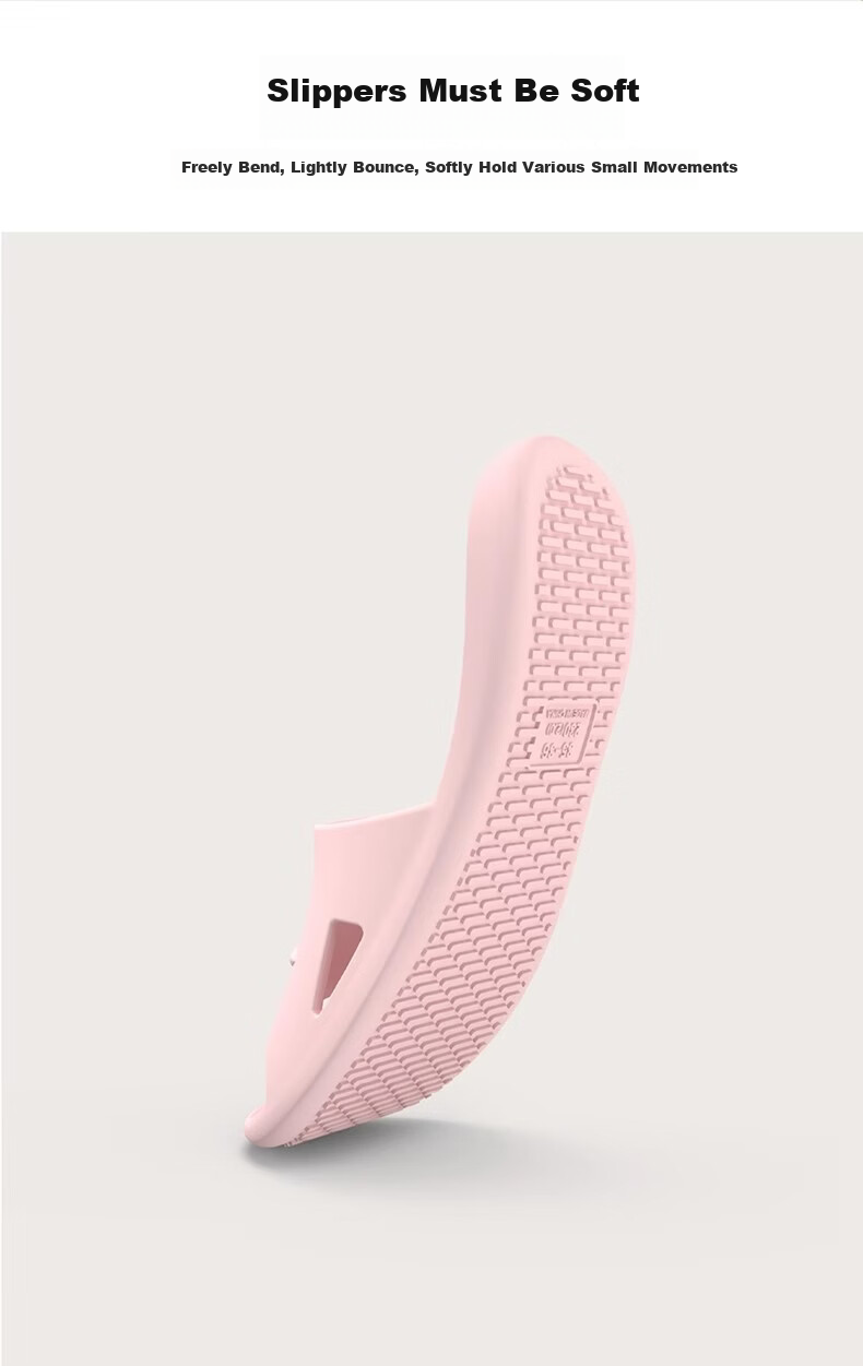 GEMAI Foldable Travel Slippers Women Portable Non-Slip Swimming Men Business Hotel Slippers Green Size 35-36 5