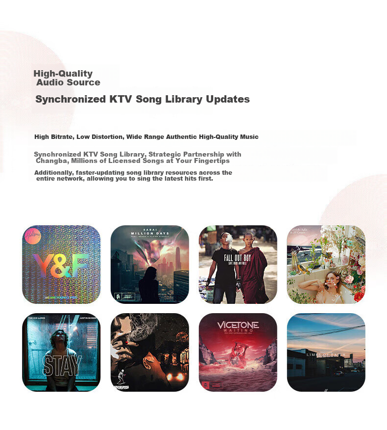 HYUNDAI HY10S Home KTV Sound System Full Set Singing Equipment Three-Way Home Theater Karaoke System 24