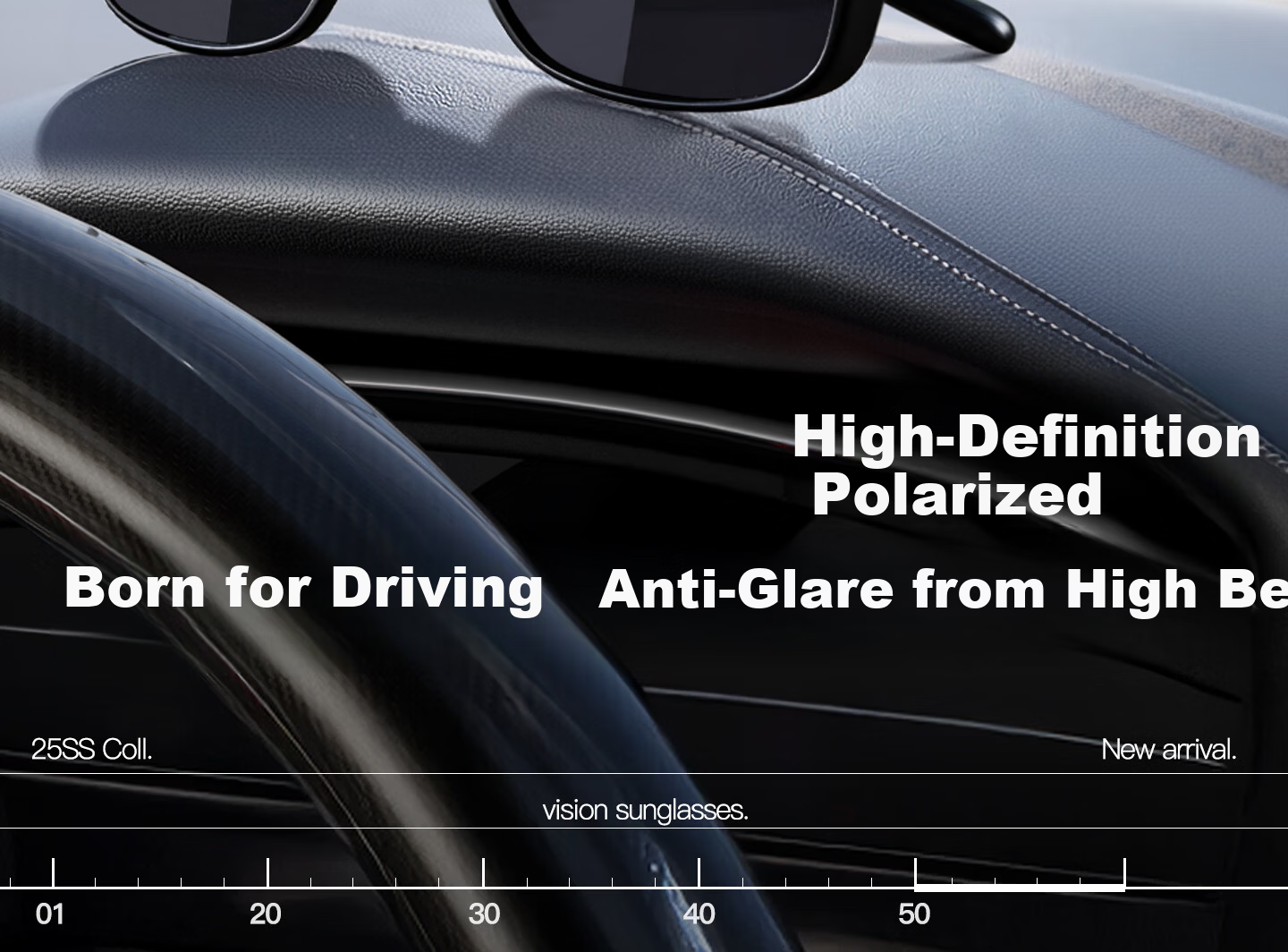 CAPONI Myopia Sunglasses Clip-On Polarized Sunglasses for Men And Women, Driving Glasses, UV Protection And Sun Protectio 2