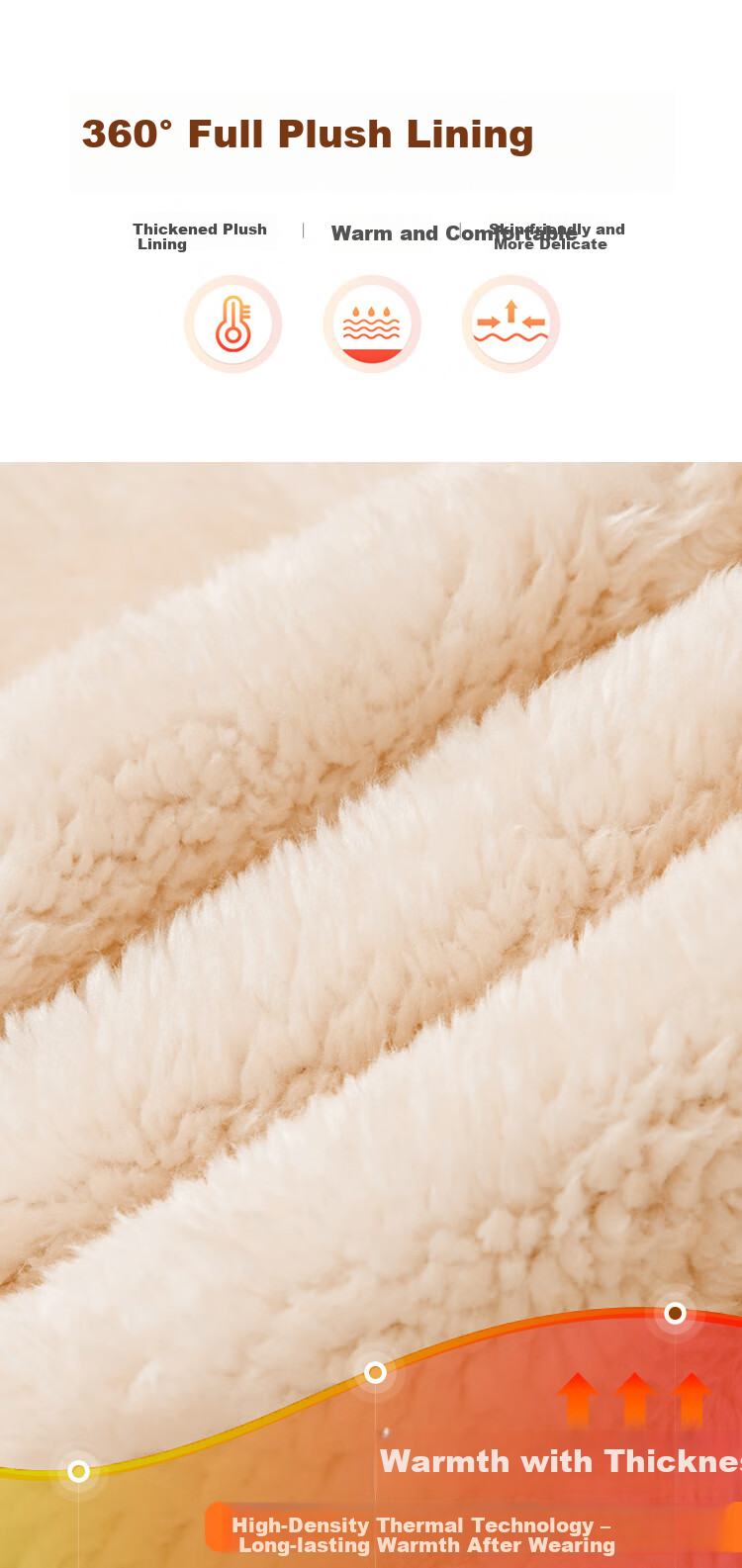 Pastel Windproof Thickened Fleece-Lined Winter Tapered Pants Elastic High Waist Middle-Aged and Elderly Mom Black L 2