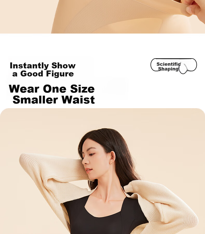 GRACEWELL Women's One-Piece Shapewear Tummy Control Hip Lift Waist Cincher Wireless Seamless Postpartum Body Shaping Garment Black L 5