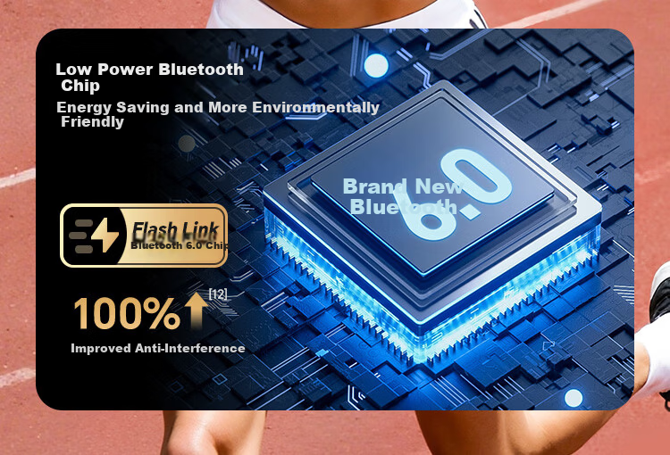 KUGOU K8 Waterproof Level 8 & Volume Level 16 Bone Conduction Bluetooth Earphones Open-Ear Music Swimming Sports Running Cycling Long Battery Life Underwater MP3 Memory No Card Needed 7