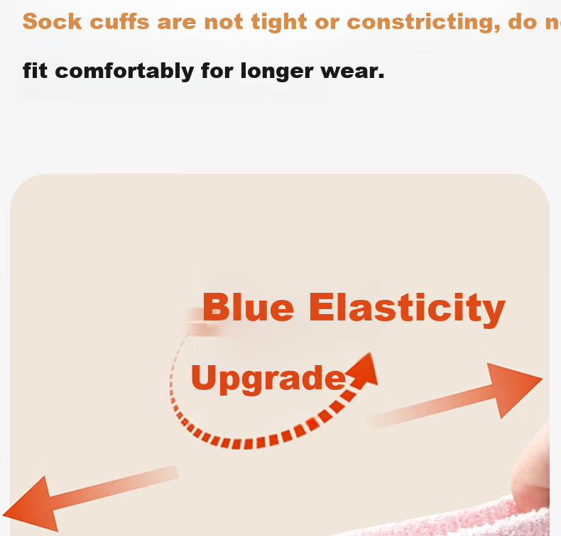 MiiOW Girls' Coral Fleece Warm Thickened Mid-Calf Socks Autumn Winter Kids Plush Socks for Children Students Baby Girls 26