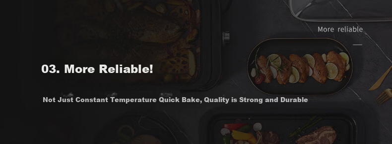 Fastee Electric BBQ Grill Pan Smokeless Home Electric Grill Non-stick Steak Pan Outdoor Fish Grill FST-53A 17