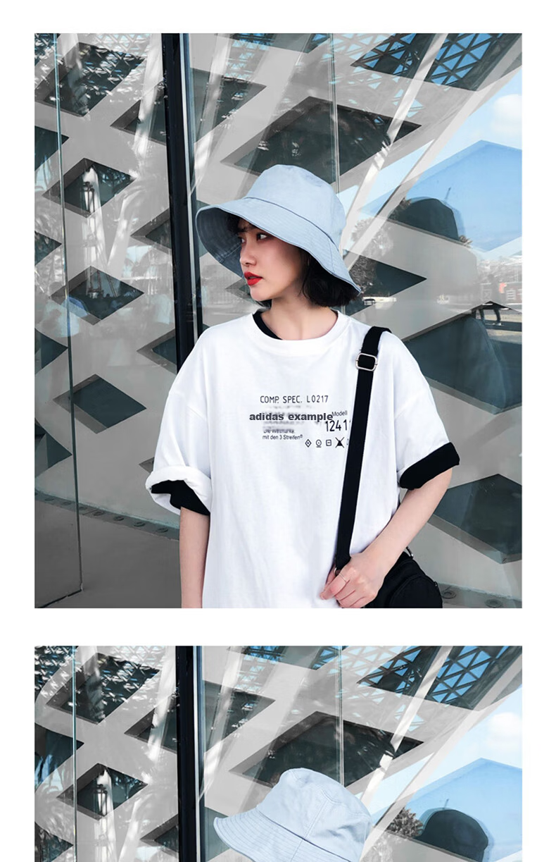 XUEXIMAN Solid Color Fisherman Hat Women Korean Style Versatile Japanese Sun Protection Sunshade Bucket Hat Slim Face Bare Face Hat 11