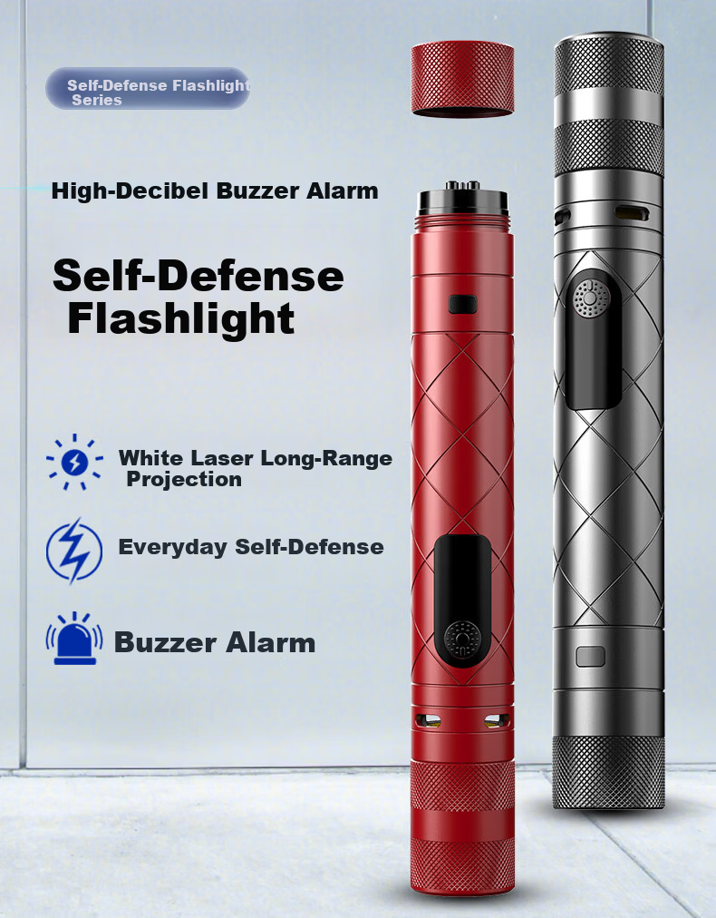 MIXOUT Portable Self-Defense Flashlight Outdoor Fire Starter Anti-Dog Anti-Wolf Personal Safety Flashlight 1