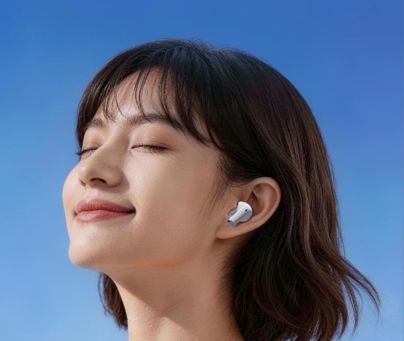 Deli True Wireless Bluetooth Earbuds Semi-In-Ear Earphones Charging Music Sports Gaming Headphones Gift Bluetooth 6.0 Type-C Compatible with Apple Xiaomi Phones White 7