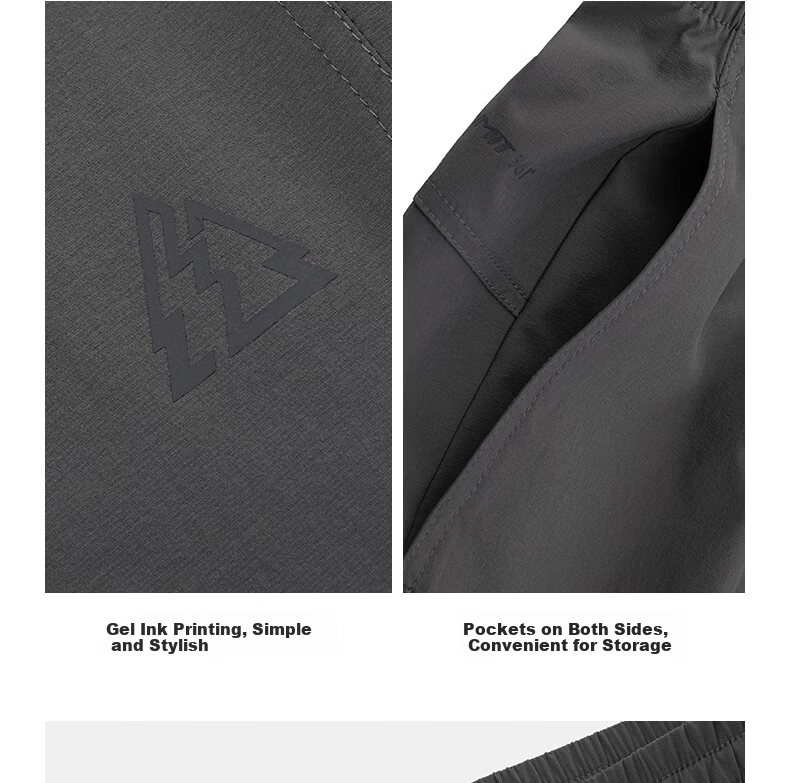361° Men's Spring Summer Sun Protection Cooling Sports Casual Outdoor Straight Leg Pants 652613702-4 12