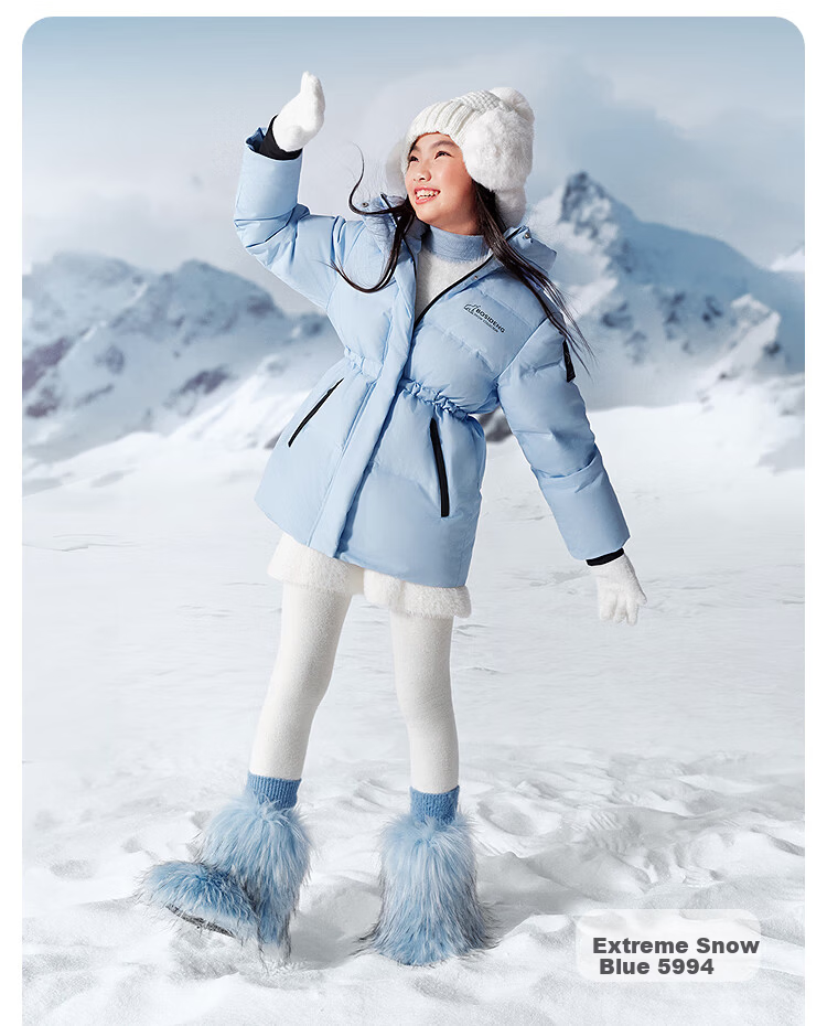 BOSIDENG Off-Season Winter Duck Down Jacket 5A Antibacterial Thickened Hooded Coat for Men, Women, and Children 15
