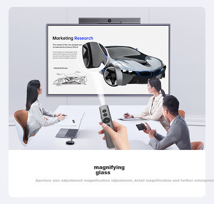 Haoli Video Conference Camera All-in-One Microphone 4K Ultra HD Digital Zoom Conference Room Camera Built-in Meeting System HB-100 19